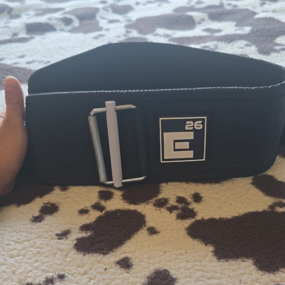 Black Men's Lifting Belt